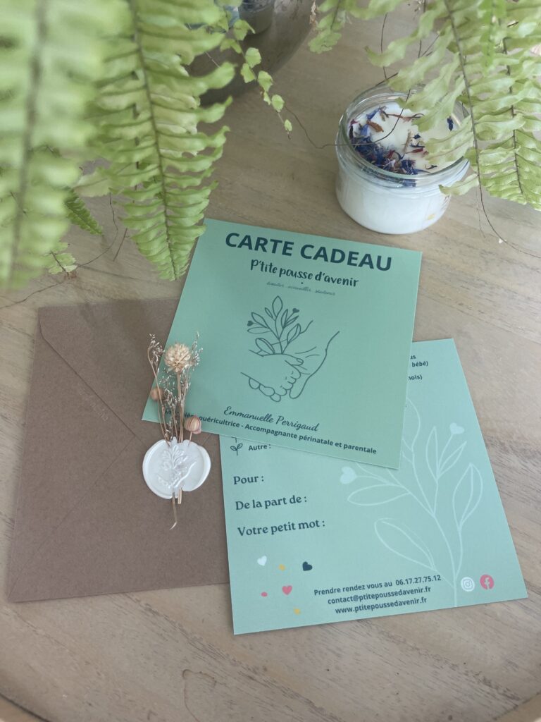 Carte cadeau P'tite pousse d'avenir